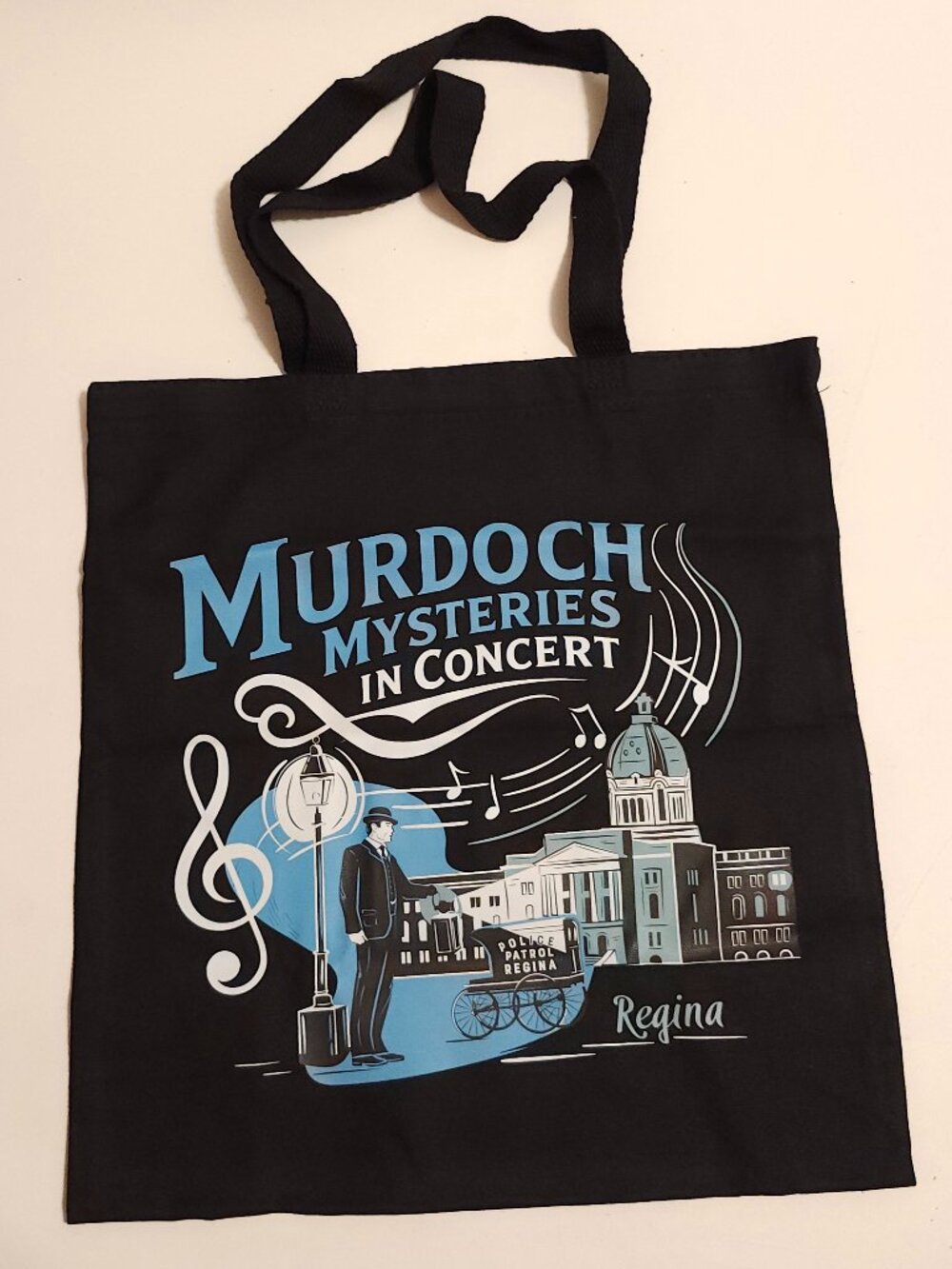 Murdoch Mysteries Live In Concert REGINA Tote Bag Brand New
